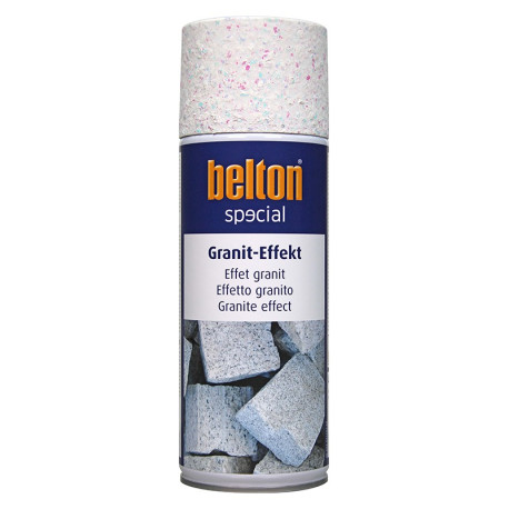 Bombe de peinture Belton effet granit gris – 400 ml
