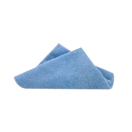 Lot de 3 chiffons microfibres bleu 40x40 cm