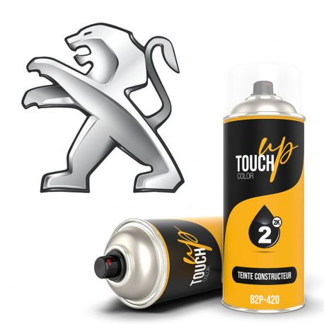 Bombe de peinture Peugeot Brillant Direct 2K